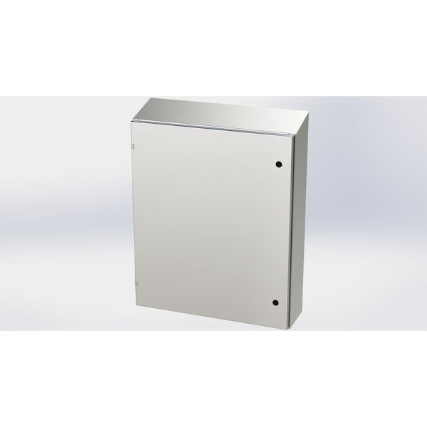 1/4 Turn Latch Electrical Enclosures, 36 in H, 8 in D, 30 in W, NEMA 3R, 4, 4X, 12, 13